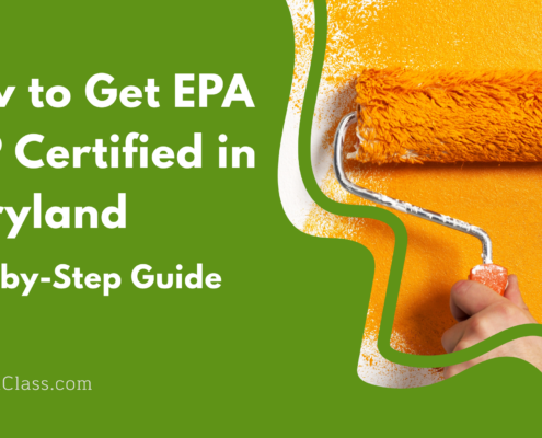 How to get EPA RRP Certified in Maryland - a step-by-step guide